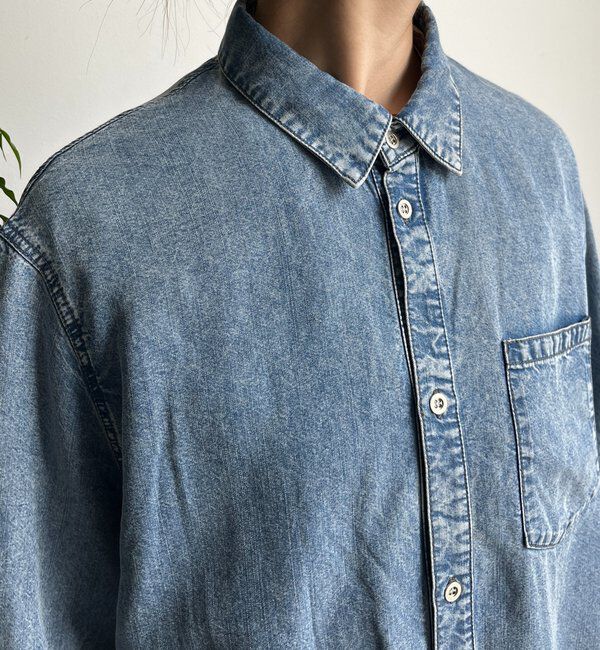  「リヨセルデニムシャツ」|シャツ・ブラウス|