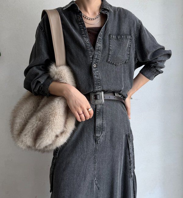  「リヨセルデニムシャツ」|シャツ・ブラウス|