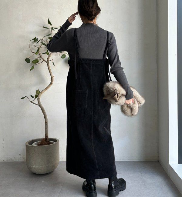  「【新色追加】コーデュロイジャンスカ」|ワンピース|