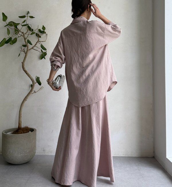  「【セットアップ対応】ピグメントライクシャツ」|シャツ・ブラウス|