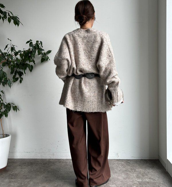  「メランジタックワイドパンツ」|チノ|