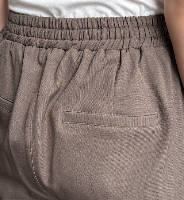  「メランジタックワイドパンツ」|チノ|