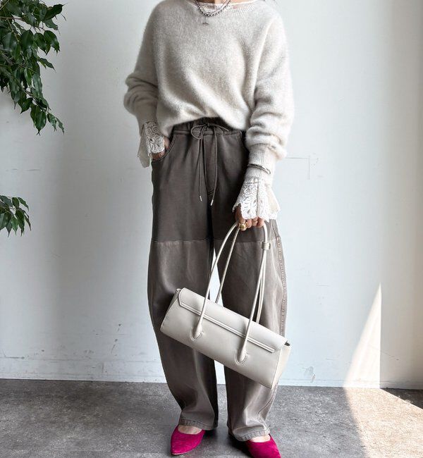  「ファーカシミヤプルオーバー」|ニット・セーター|