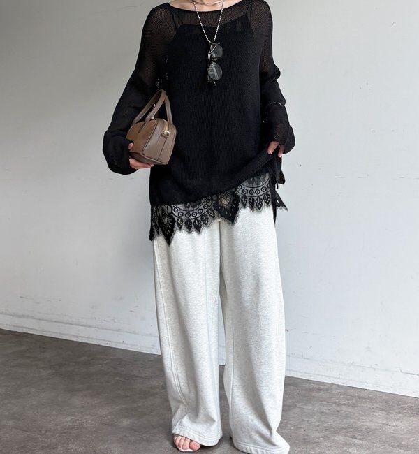  「レースキャミチュニック」|シャツ・ブラウス|