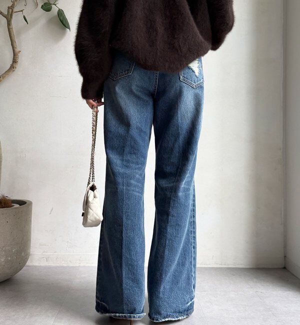  「ルーズフレアデニム」|デニム|