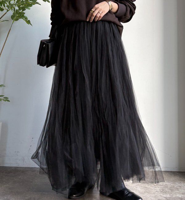  「ダブルチュールスカート」|スカート|