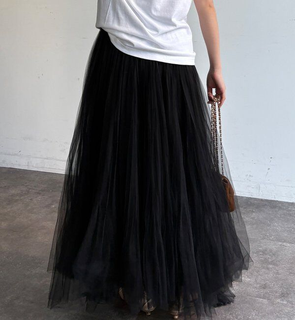  「ダブルチュールスカート」|スカート|