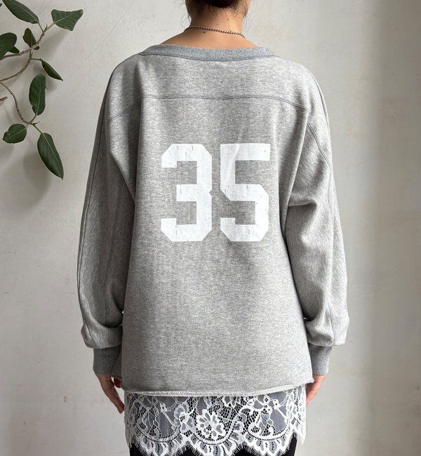  「【インフルエンサーOKOCHI企画】裏毛ナンバリングプルオーバー」|Tシャツ・カットソー|