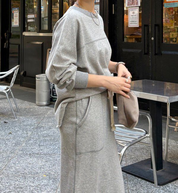  「【インフルエンサーOKOCHI企画】裏毛ナンバリングプルオーバー」|Tシャツ・カットソー|