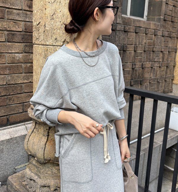  「【インフルエンサーOKOCHI企画】裏毛ナンバリングプルオーバー」|Tシャツ・カットソー|