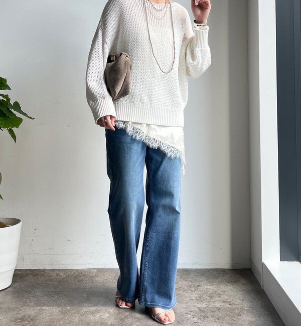  「ストレッチフレアデニム」|デニム|