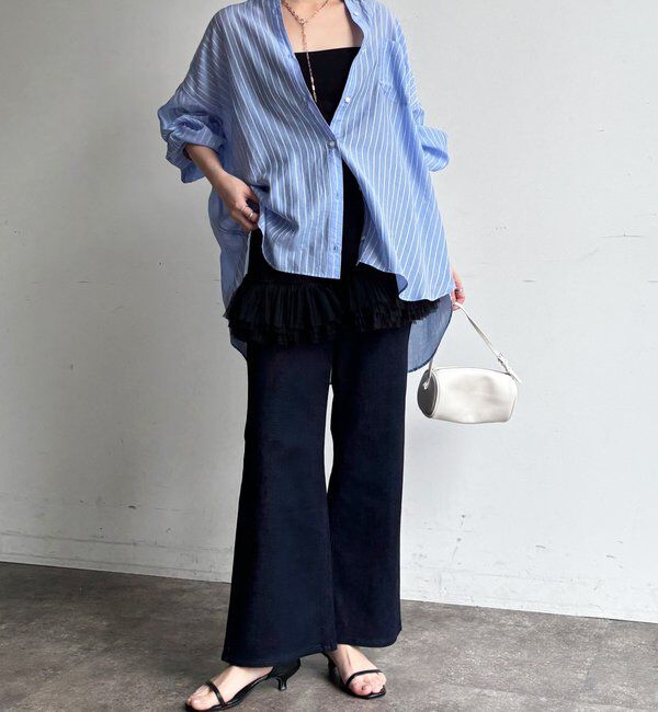  「ストレッチフレアデニム」|デニム|