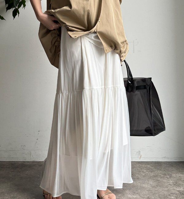  「エアリーギャザースカート」|スカート|