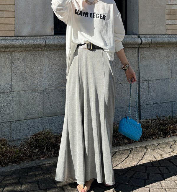  「袖リブバックボタンジョーゼットロゴプルオーバー」|シャツ・ブラウス|