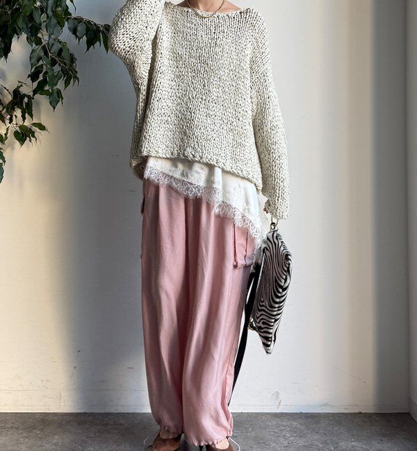  「ハンドメイドテープヤーンニット」|ニット・セーター|