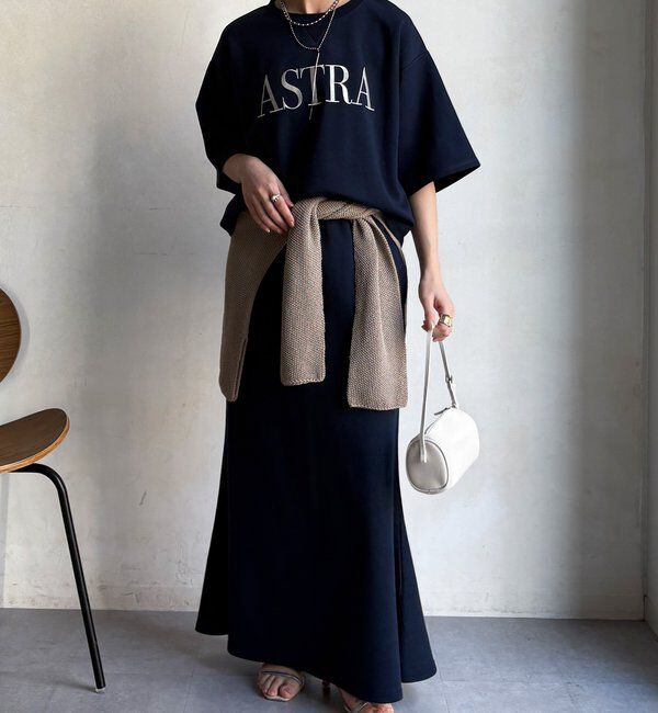  「【セットアップ可能】バックワンポイントロゴ刺繍プルオーバー」|Tシャツ・カットソー|