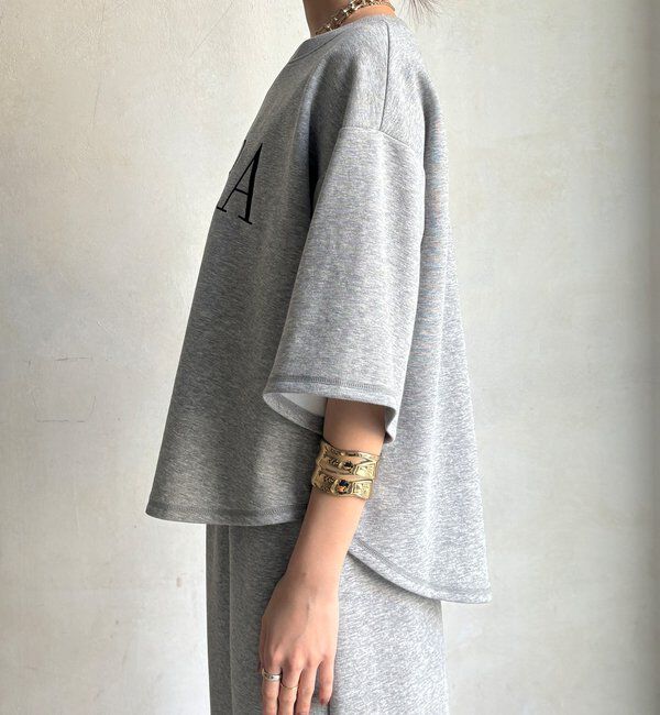  「【セットアップ可能】バックワンポイントロゴ刺繍プルオーバー」|Tシャツ・カットソー|