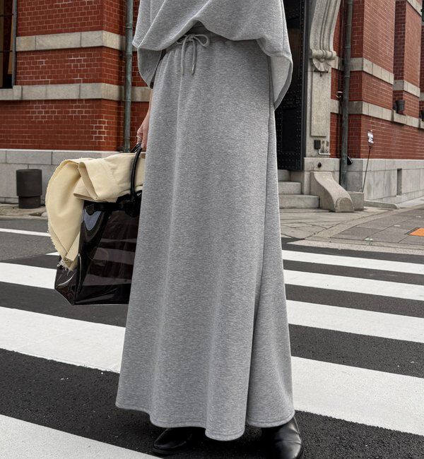  「【セットアップ可能】マーメイドカットフレアスカート」|スカート|