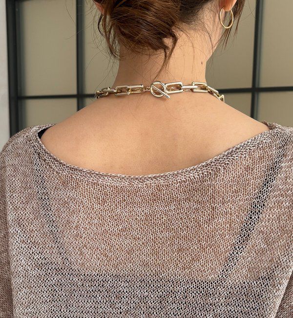  「メランジプルオーバー」|ニット・セーター|