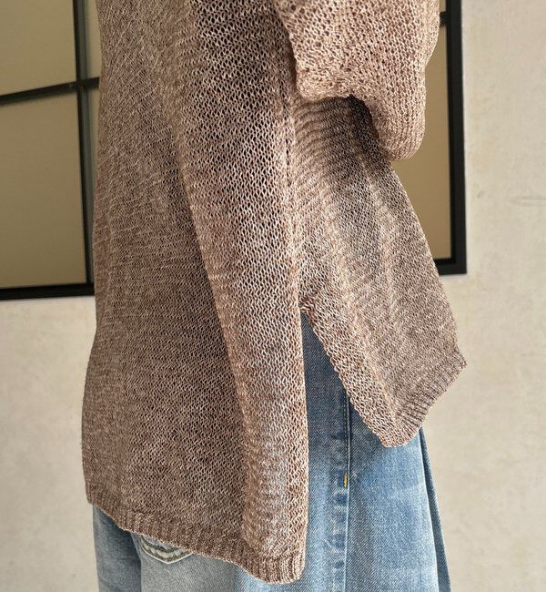  「メランジプルオーバー」|ニット・セーター|