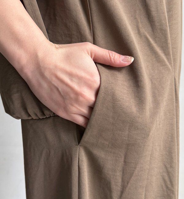  「【WEB限定】ケープマントオールインワン」|ワンピース|