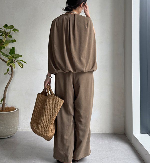  「【WEB限定】ケープマントオールインワン」|ワンピース|