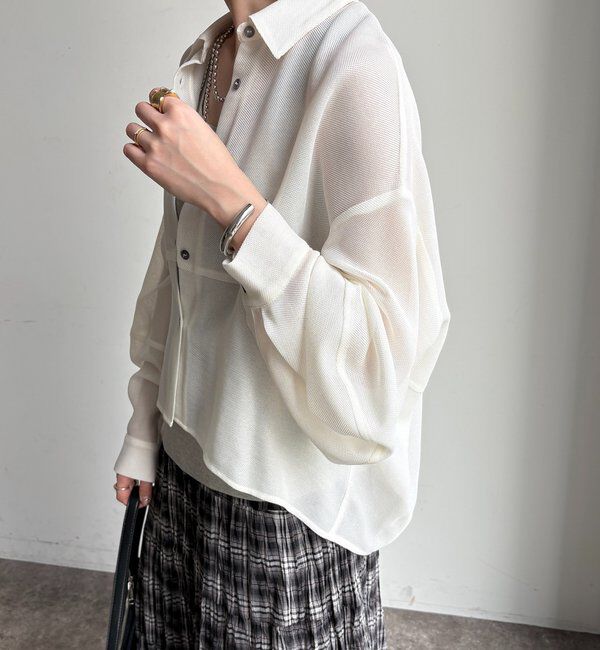  「メッシュシャツ」|シャツ・ブラウス|