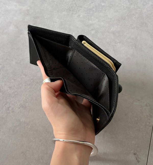  「【WEB限定】アクリル玉3つ折りウォレット」|その他|