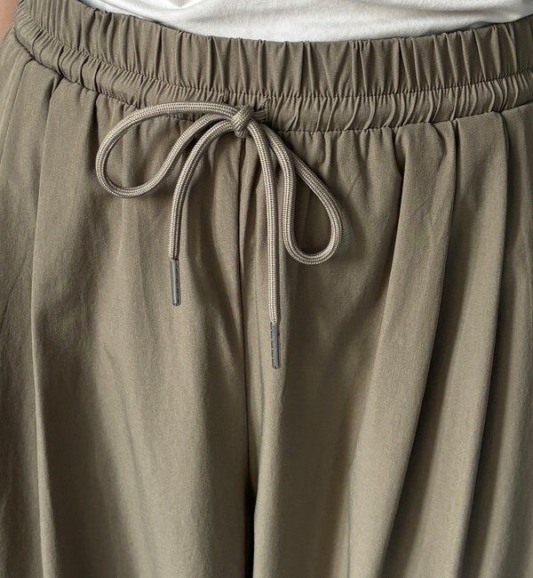  「【WEB限定】ライトストレッチクロスタックイージーパンツ」|チノ|