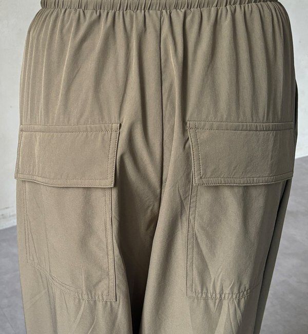  「【WEB限定】ライトストレッチクロスタックイージーパンツ」|チノ|