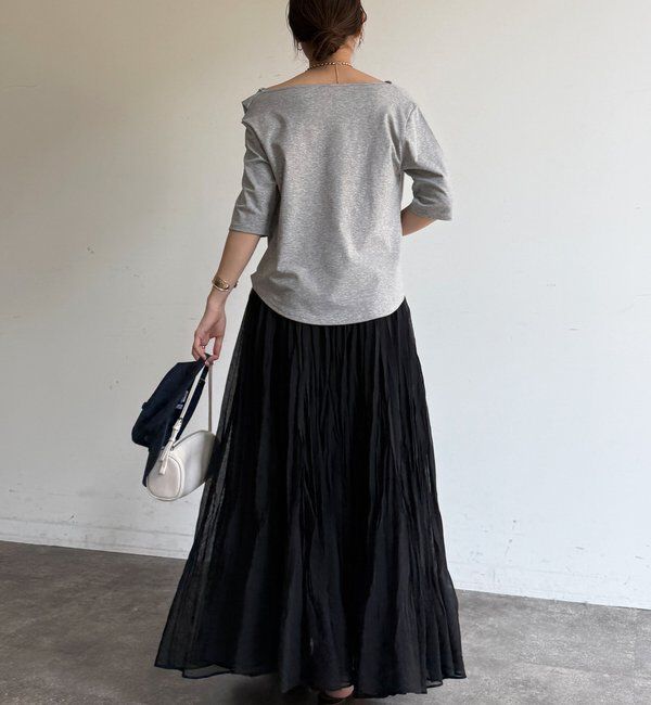  「ランダムプリーツボリュームスカート」|スカート|