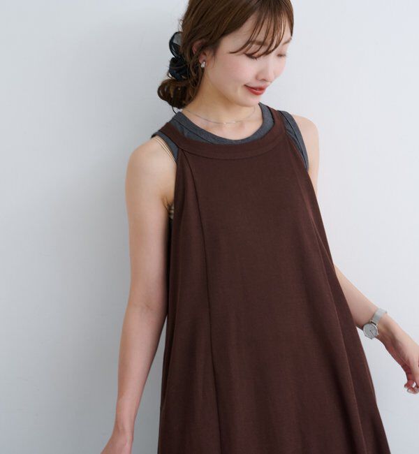  「【低身長サイズ/2サイズ展開/前後2WAY】B カットフレアワンピースSET」|その他|