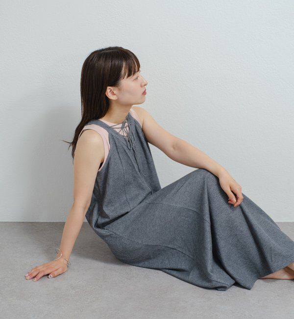  「【低身長サイズ/2サイズ展開/前後2WAY】B カットフレアワンピースSET」|その他|