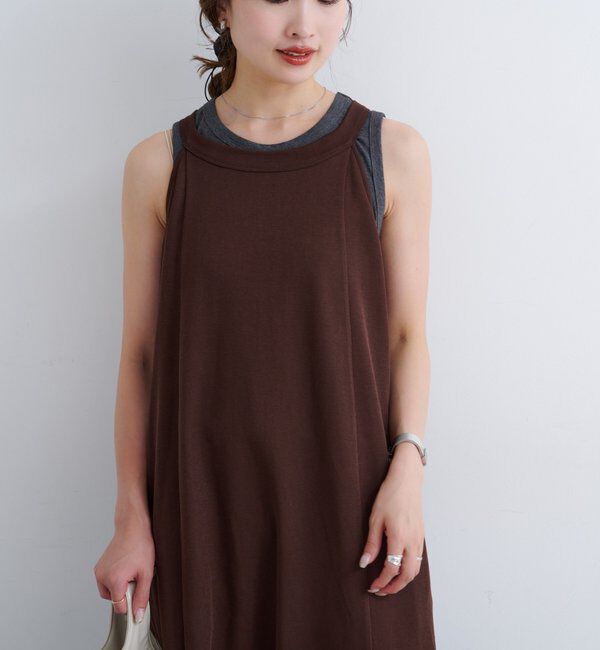  「【低身長サイズ/2サイズ展開/前後2WAY】B カットフレアワンピースSET」|その他|