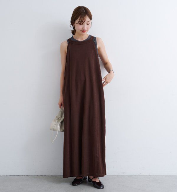  「【低身長サイズ/2サイズ展開/前後2WAY】B カットフレアワンピースSET」|その他|