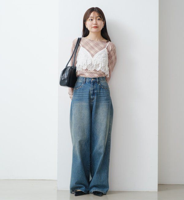  「レースキャミビスチェ」|キャミソール|