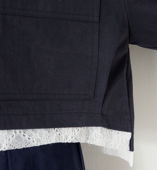  「【WEB先行/SETUP対応】レイヤードショートシャツジャケット」|その他|