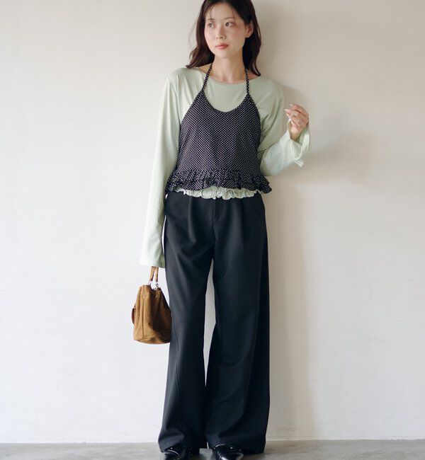  「【2026SSカタログ/4色展開】スエードミニバッグ」|トートバッグ|