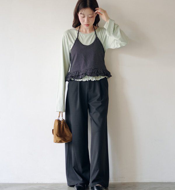  「【2026SSカタログ/4色展開】スエードミニバッグ」|トートバッグ|