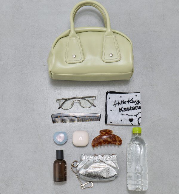  「【500ml ペットボトル収納可】フラップカラーボストンBAG」|トートバッグ|