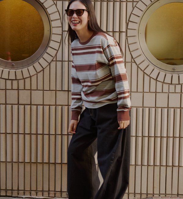  「【WHIMSIC/2サイズ展開/SETUP対応】サイドタックデニムパンツ」|デニム|