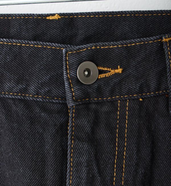  「【WHIMSIC/2サイズ展開/SETUP対応】サイドタックデニムパンツ」|デニム|