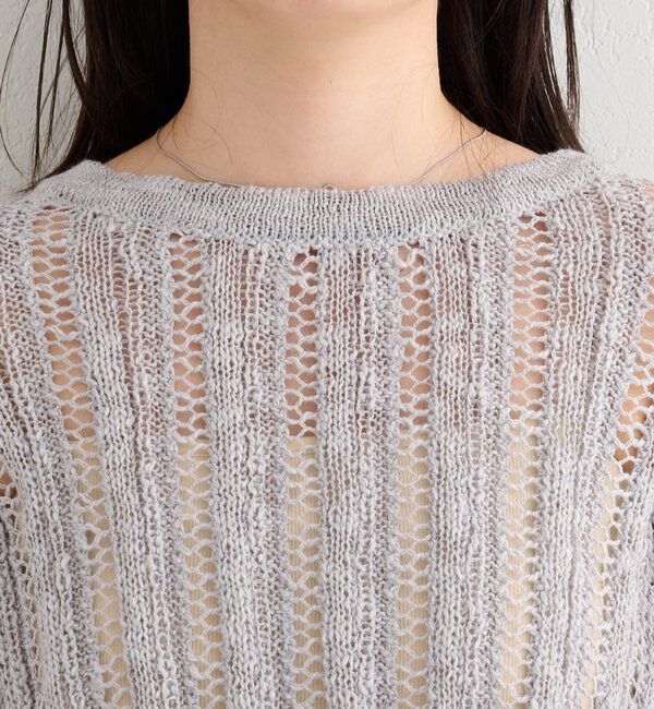  「【4色展開】B ルーズスリーブニットプルオーバー」|その他|