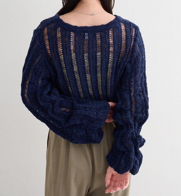  「【4色展開】B ルーズスリーブニットプルオーバー」|その他|