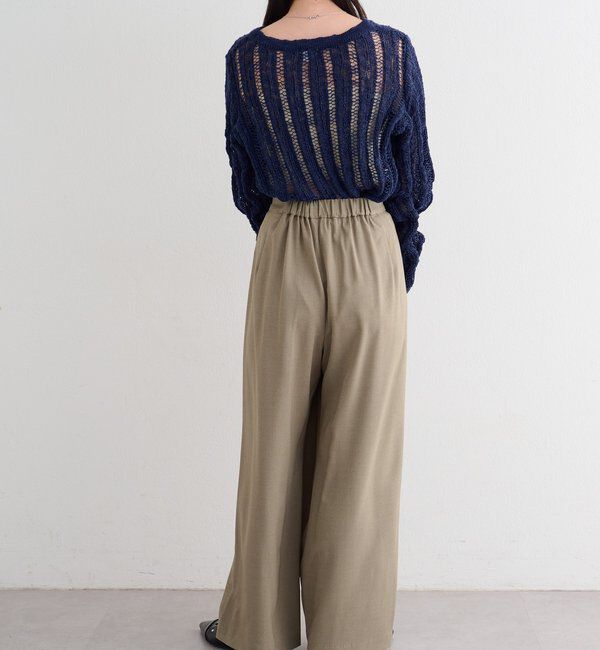  「【4色展開】B ルーズスリーブニットプルオーバー」|その他|