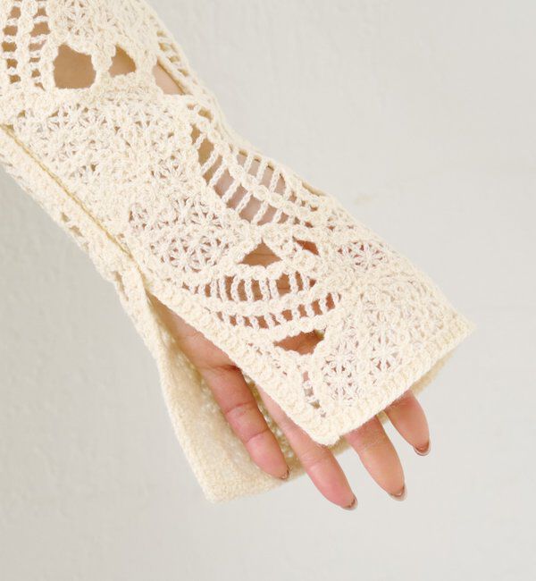  「透かしあみレースミニワンピース」|ワンピース|