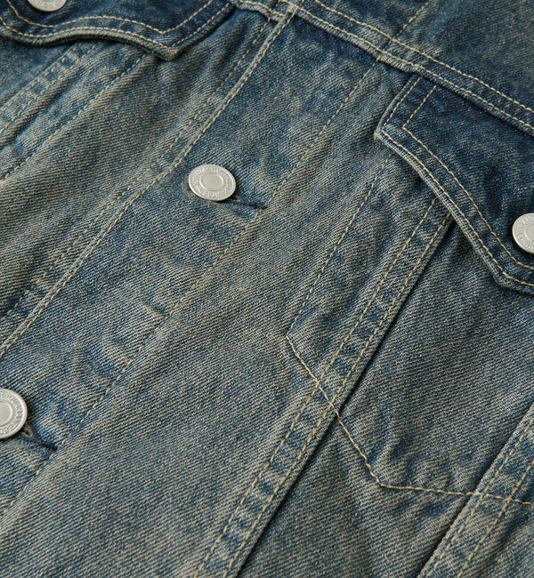  「【リバイバル/新色追加/羽織るだけでサマになる】デニムジャケット」|デニムジャケット|