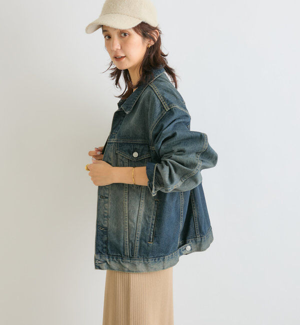 「【リバイバル/新色追加/羽織るだけでサマになる】デニムジャケット」|デニムジャケット|
