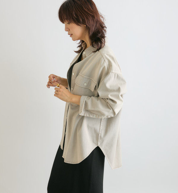  「【ベストセラー】【MONN.:.(モン)】ビッグデニムシャツ」|シャツ・ブラウス|