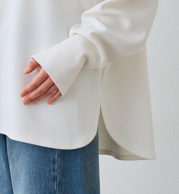  「【楽ちんキレイ】ダンボールポンチョプルオーバー」|Tシャツ・カットソー|